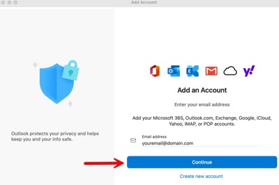 Add email to outlook