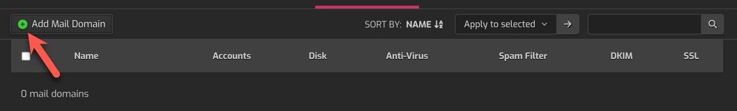 Newsletter add bounce domain