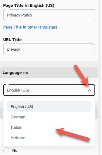 Privacy policy and tos add translations