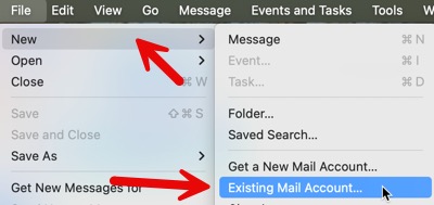 Thunderbird add new account